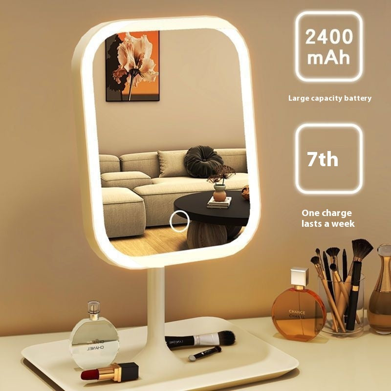 Makeup With Light Desktop Female Fill Light Small Mirror